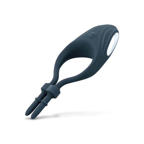 Boners - Adjustable Vibrating Penis Ring (Blue)