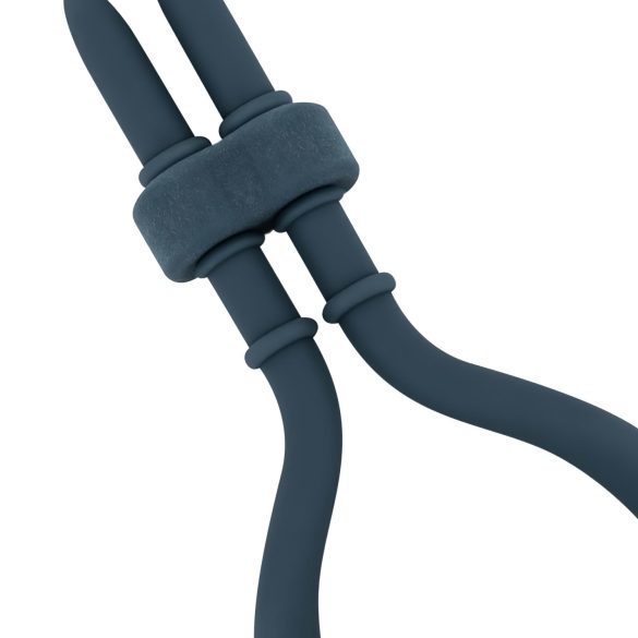 Boners - Adjustable Vibrating Penis Ring (Blue)