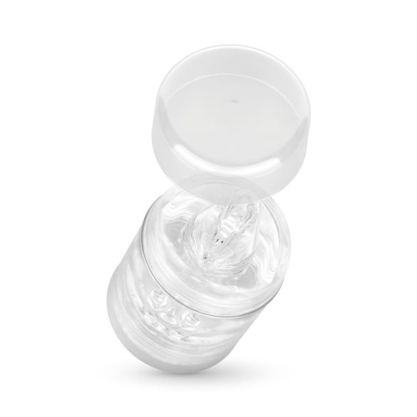 FPPR. - Dual-Ended Masturbator - Vagina & Mouth (Transparent)