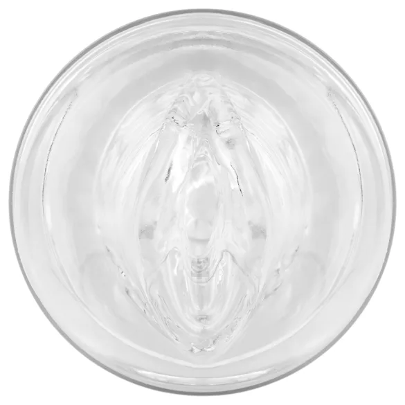 FPPR. - Dual-Ended Masturbator - Vagina & Mouth (Transparent)