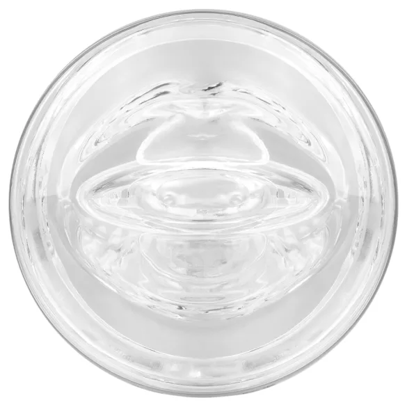 FPPR. - Dual-Ended Masturbator - Vagina & Mouth (Transparent)