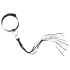 Rosy Gold - collar and spanker (black)