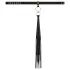 Rosy Gold - collar and spanker (black)