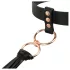 Rosy Gold - collar and spanker (black)