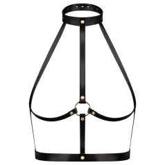 Rosy Gold Body Harness (Black-Rose Gold)