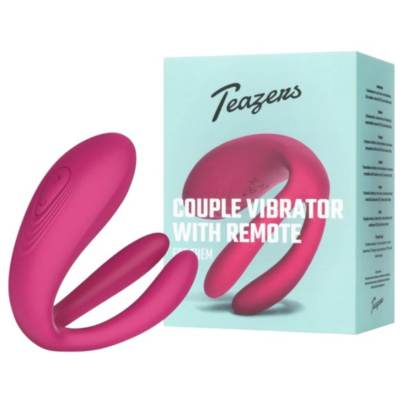Teazers - 3-Motor Couple Vibrator (Pink)