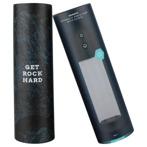 Boners - automatic penis pump masturbator (transparent/black)