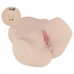   FWB - Evelyn Harris Lifelike Vibrating Torso Masturbator (Natural)