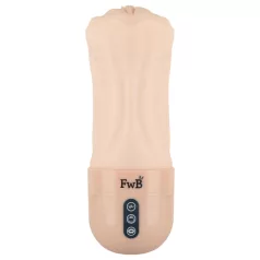   FWB - Lifelike Vibrating & Suction Personal Pleasure Device (Natural)