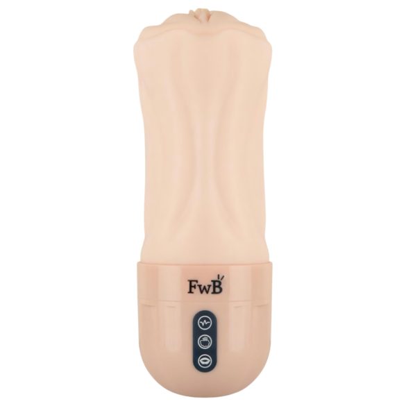 FWB - Lifelike Vibrating & Suction Personal Pleasure Device (Natural)