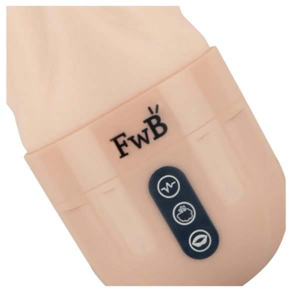 FWB - Lifelike Vibrating & Suction Personal Pleasure Device (Natural)