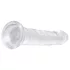 EasyToys - Jelly Dildo - 18cm (Clear)