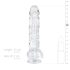 EasyToys - Transparent Testicle Dildo - 13.5cm