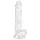 EasyToys - Transparent 17cm Dildo with Balls