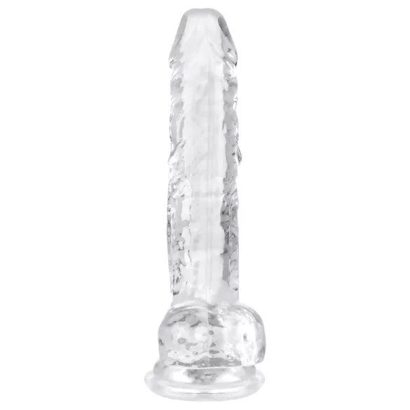 EasyToys - Transparent 17cm Dildo with Balls