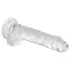 EasyToys - Transparent 17cm Dildo with Balls