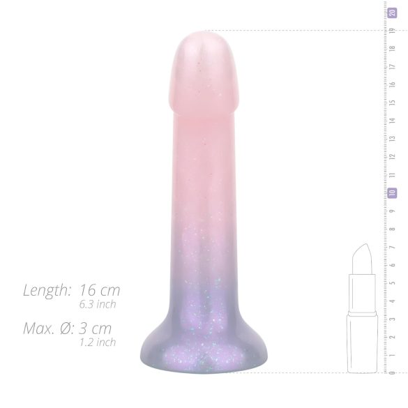 EasyToys Mermaid - Glitter Dildo - 6" (Pink)