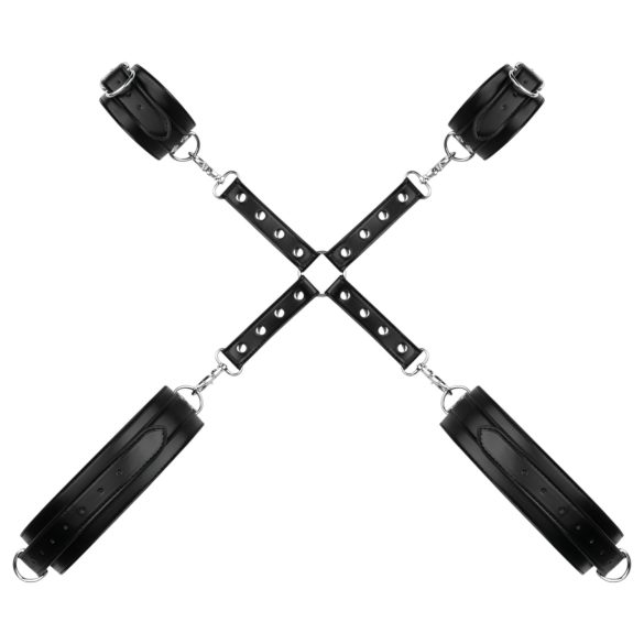 Bedroom Fantasies - Wrist and Thigh Cuffs (Black)