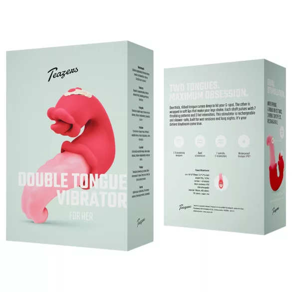 Teazers - Dual Tongue Vibrator (Pink)