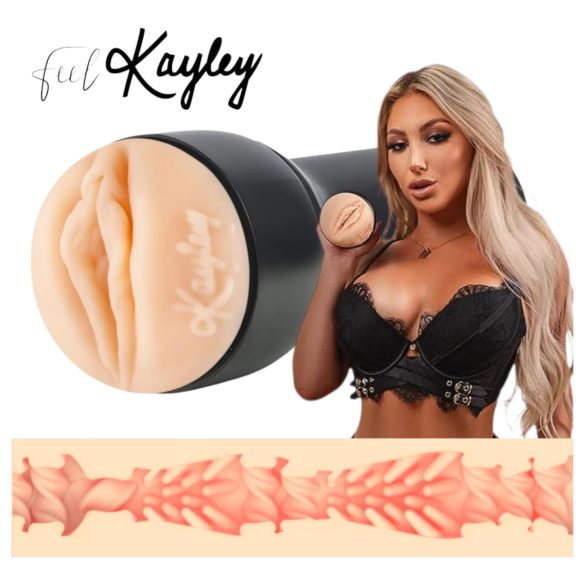 Kiiroo Kayley Gunner Masturbator – PowerBlow Compatible (Natural)