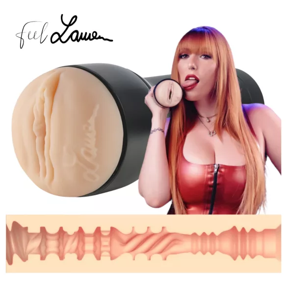 Kiiroo Lauren Phillips - Fleshlight - PowerBlow Compatible (Natural)