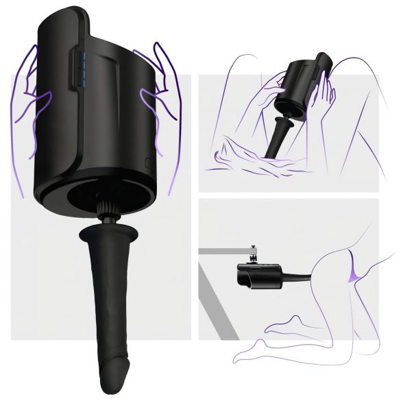 Kiiroo Keon - Black Dildo Adapter