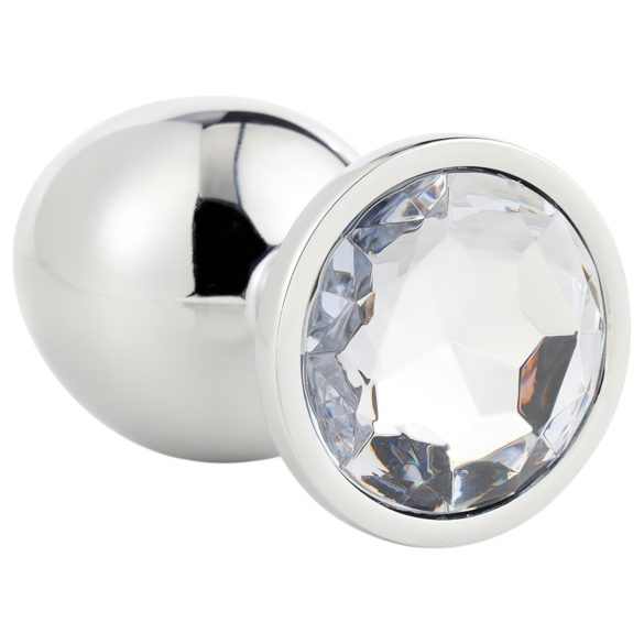 Gleaming Love - Silver Anal Plug