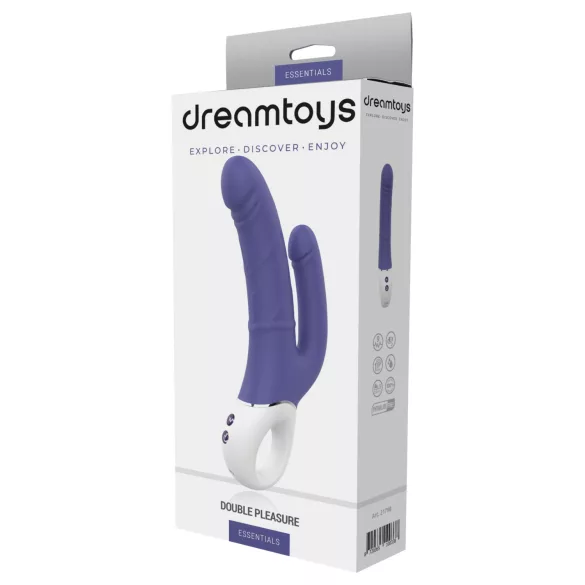 Dreamtoys Essentials - double vibrator (purple)
