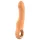 Glam - flexible ribbed vibrator (peach-coloured)