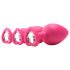 Flirts Anal Training Kit - 3-Piece Pink Plug Set