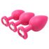 Flirts Anal Training Kit - 3-Piece Pink Plug Set