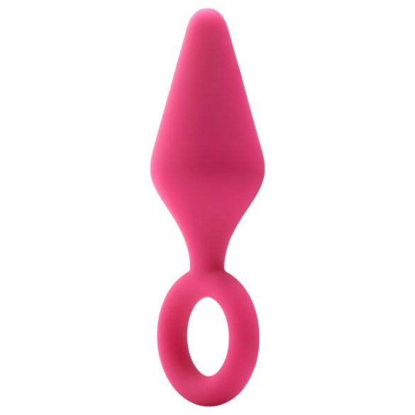 Flirts Pull Plug - Small Pink Anal Plug