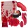 Dreamtoys Amour - wearable knicker vibrator set (red)