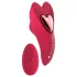 Dreamtoys Amour - wearable knicker vibrator set (red)