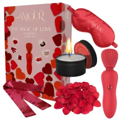 Dreamtoys Amour - wand vibrator set (red)