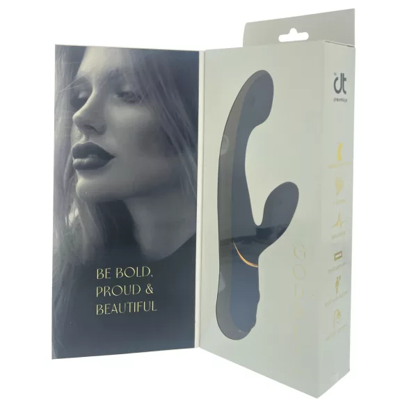 Goddess - nodding couple’s vibrator (dark blue)