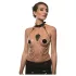 Guilty Pleasure Allure - collar and body chain set (black)