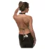 Guilty Pleasure Allure - collar and body chain set (black)