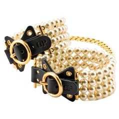 Allure - Black Beaded Ankle Cuff