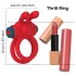 Dreamtoys Love Signal - vibrating penis ring (red)