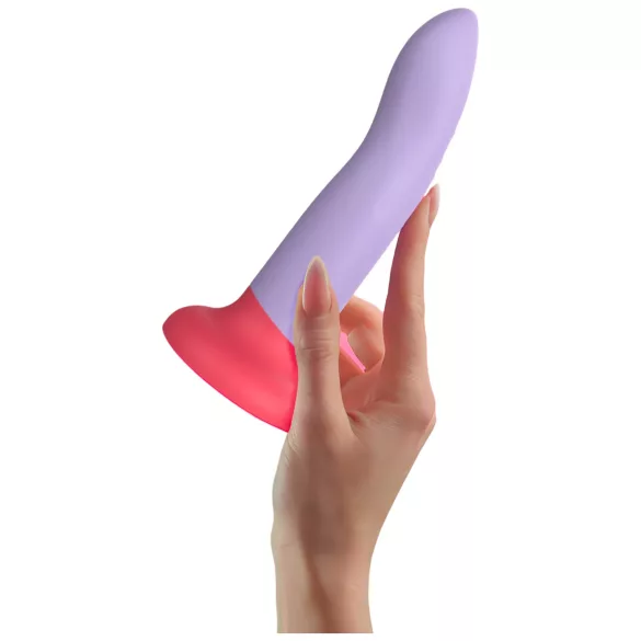Dreamtoys Love Signal - two-tone silicone dildo large (purple)