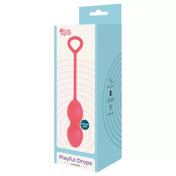 Dreamtoys Love Signal - Geisha Balls Duo (Red)