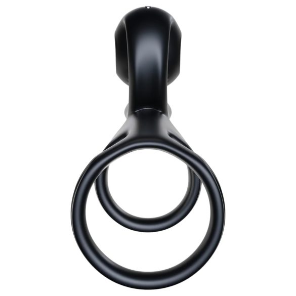 Snail Vibe Jovi - Couples' Ring & Vibrator (Black)