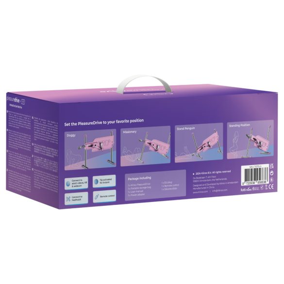 Kiiroo Pleasure Drive - Smart Intimate Device (Pink)