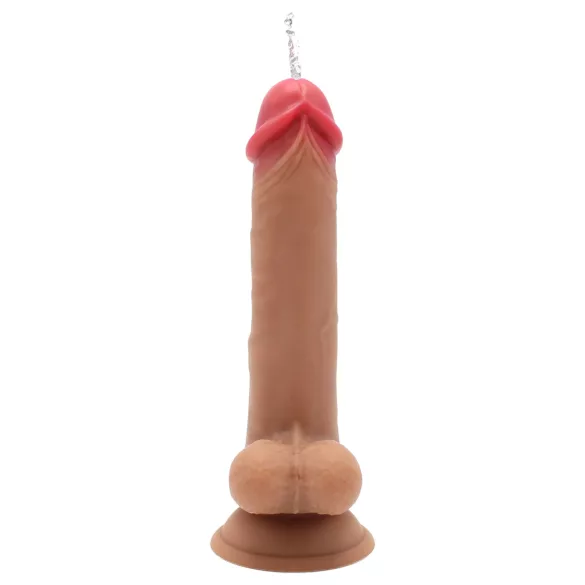 Kiotos Cox Power - vibrating ejaculating dildo with remote control (natural)