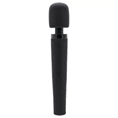 Pixey Deluxe Black Velvet - wand vibrator L (black)