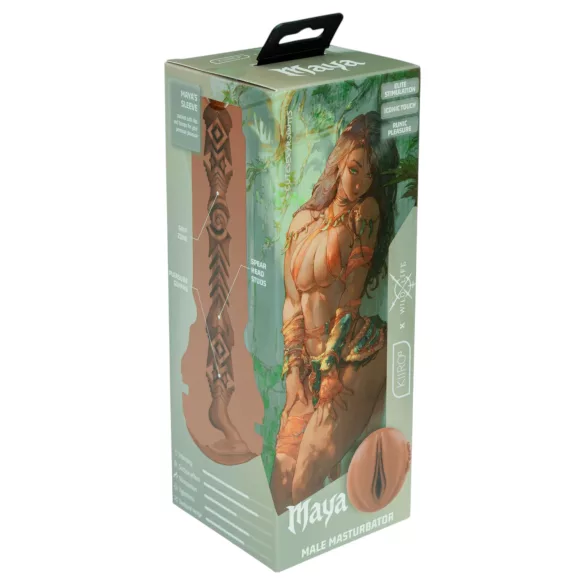 Kiiroo FeelMaya - lifelike vagina masturbator (flesh‑coloured)