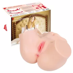 Kokos Adel Onahole - lifelike torso masturbator (natural)