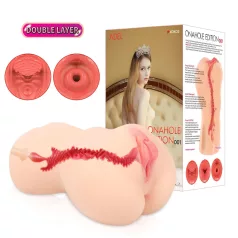   Kokos Onahole 001 XL - lifelike vagina masturbator (flesh-coloured)