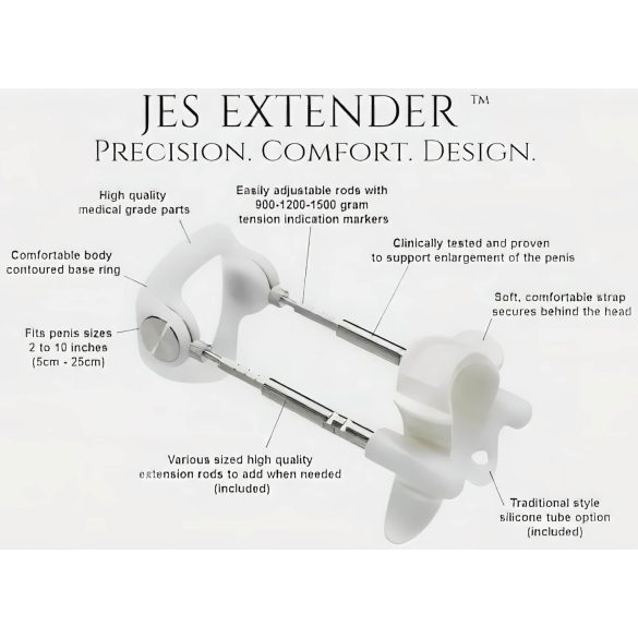 Jes-Extender - Light Standard Male Enhancement Device (Up to 17cm)